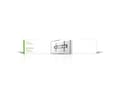 Miniatyrbilde 4 av 5: Nedis TVWM1051BK, 94 cm (37"), 177,8 cm (70"), 100 x 100 mm, 600 x 400 mm, Stål, Sort