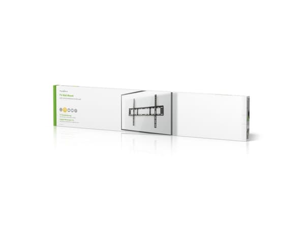 Nedis TVWM1051BK, 94 cm (37"), 177,8 cm (70"), 100 x 100 mm, 600 x 400 mm, Stål, Sort