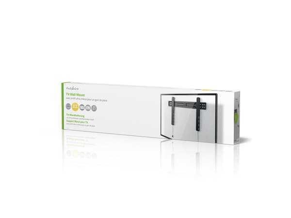 Nedis TVWM5050BK, 94 cm (37"), 177,8 cm (70"), 200 x 200 mm, 600 x 400 mm, Stål, Sort