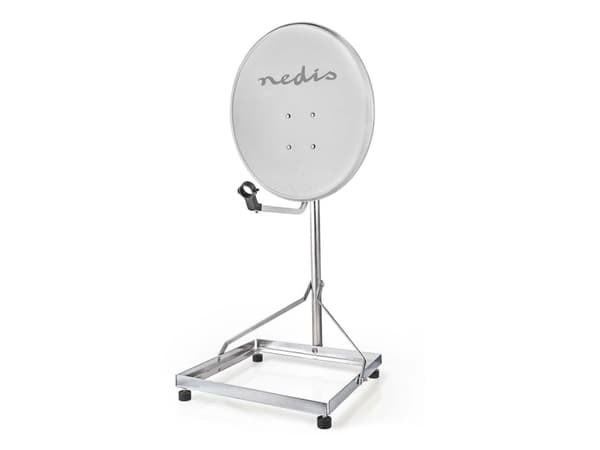 Nedis SDBS100ME, Sølv, Stål, 90 cm, 2 stykker, 70 cm, 15 cm