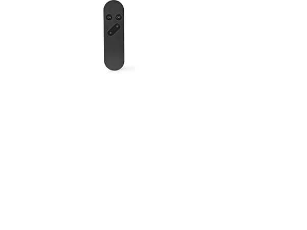 Nedis SmartLife - Fjärrkontroll för glödlampa - 4 knappar - svart