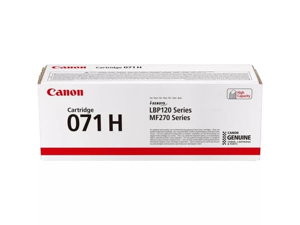 Canon 071 H - Høykapasitets - svart - original - tonerpatron - for i-SENSYS LBP122dw, MF272dw
