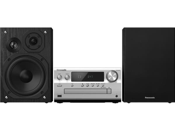 Panasonic SC-PMX802E-S, Hemmaljud minisystem, Svart, Silver, Front, 120 W, 3-vägs, 14 cm