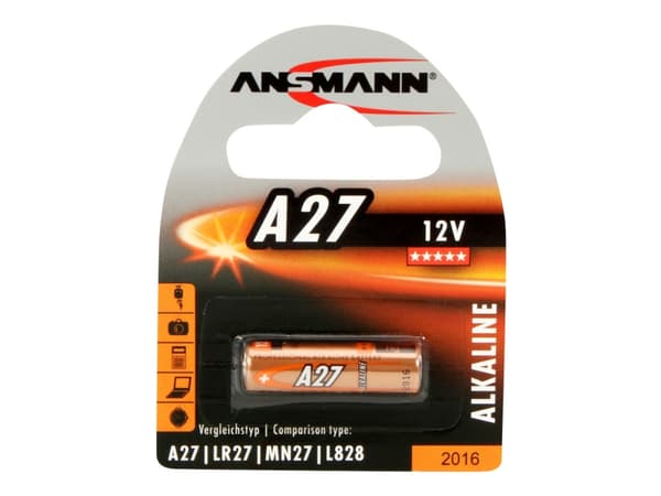 ANSMANN A27 - Batteri 27A - Alkalisk