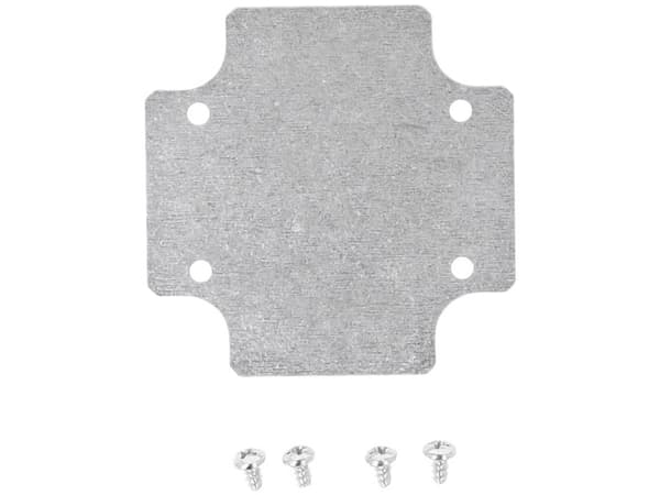Hammond Electronics 1556BPL Sisälevy (L x S) 71 mm x 71 mm Alumiini 1 kpl 1 kpl