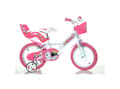 Miniatyrbild 4 av 4: Dino Bikes 144R-UN bicycle City bike 35.6 cm (14&quot;) Steel Pink, White