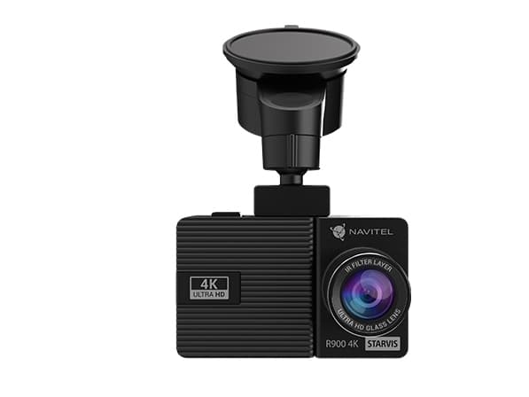 Navitel R900 4K, 4K Ultra HD, 3840 x 2160 pixlar, 140°, TS, Svart, IPS