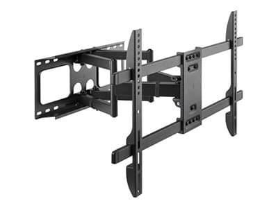 Gembird WM-80ST-02 - Monteringssett (veggmontering) - for LCD-TV - full bevegelse - stål, plastikk - svart - skjermstørrelse: 37"-80"