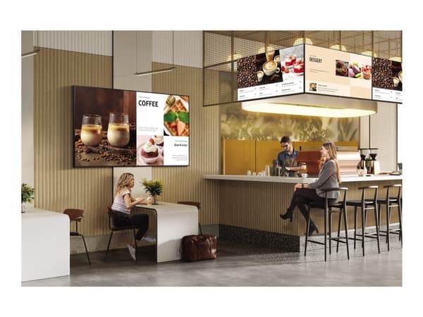 Samsung LH85BECHLGUXEN, Digitaalinen litteä infotaulu, 2,16 m (85"), LED, 3840 x 2160 pikseliä, Wi-Fi