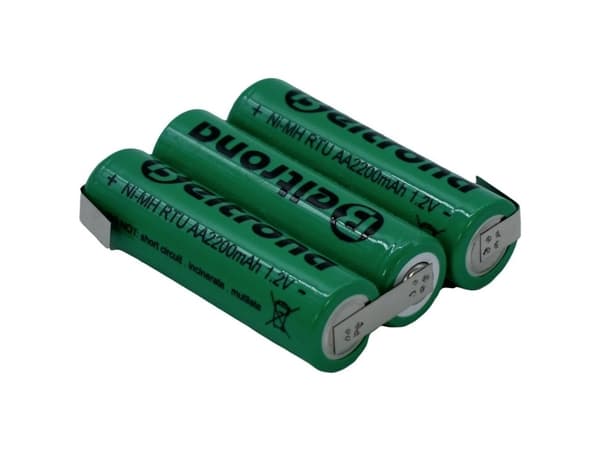 Beltrona RTU3AAZ Paristopaketti Kennomäärä: 3 Pariston koko: R6 (AA) Z-plumb NiMH 3,6 V 2200 mAh