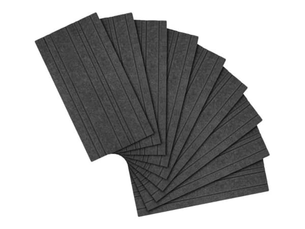 Streamplify - Acoustic damping foam kit - mørk grå (en pakke 9)