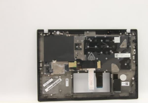 Sunrex - Ersättningstangentbord för bärbar dator - med Trackpoint - bakgrundsbelyst - QWERTY - brittisk - svart - FRU - med övre skydd - för ThinkPad