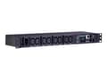 Miniatyrbilde 2 av 5: CyberPower Switched Metered-by-Outlet PDU81004 - Strømfordelerenhet (kan monteres i rack) - AC 100-240 V - Ethernet, USB, serial - inngang: IEC 60320