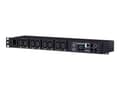Miniatyrbilde 1 av 5: CyberPower Switched Metered-by-Outlet PDU81004 - Strømfordelerenhet (kan monteres i rack) - AC 100-240 V - Ethernet, USB, serial - inngang: IEC 60320