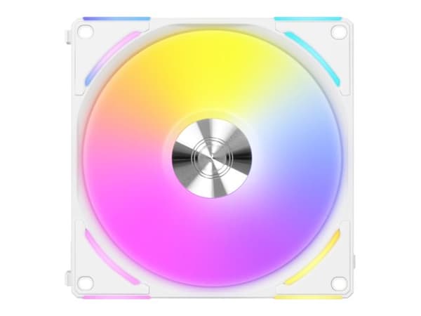 Lian Li UNI FAN AL140 V2 ARGB PWM -tuuletin - 140mm, valkoinen Valkoinen