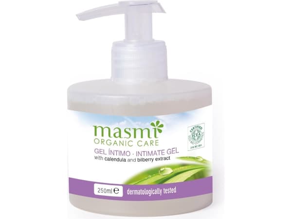 Masmi Gentle gel for intim hygiene med calendula og blåbærekstrakt 250ml