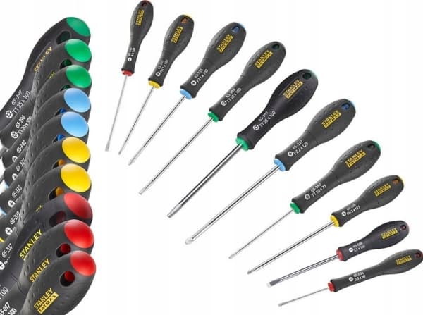 Stanley Screwdrivers set 10 pcs Pl + Ph + Pz + T FatMax