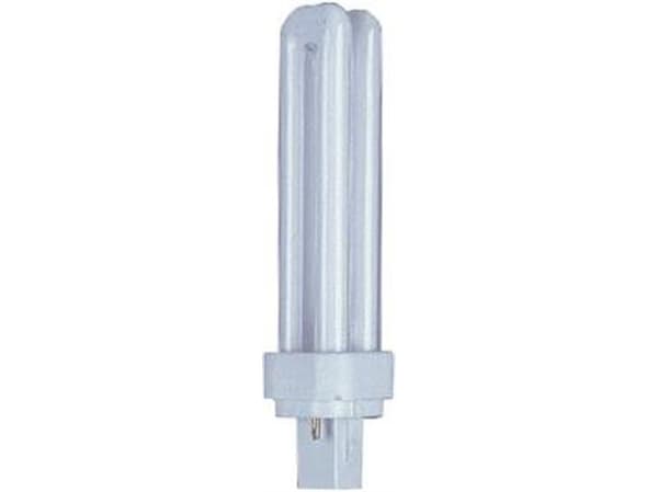 OSRAM DULUX D - Ikke-integrert kompakt fluorescerende lyspære - form: T11 - G24d-3 - 26 W - klasse G - 3000 K