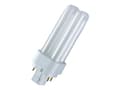 Miniatyrbilde 1 av 5: OSRAM DULUX D/E - Ikke-integrert kompakt fluorescerende lyspære - form: dobbel biaks - G24q-3 - 26 W - klasse G - 3000 K