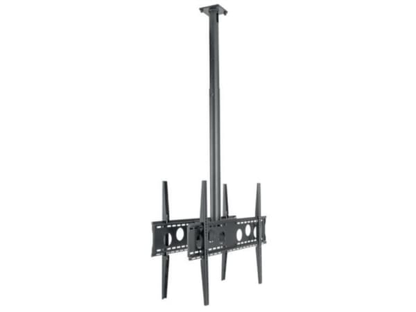 Hagor HA DH Duo L, 139,7 cm (55"), 190,5 cm (75"), 800 x 600 mm, 0 - 15°, -20 - 20°, Svart