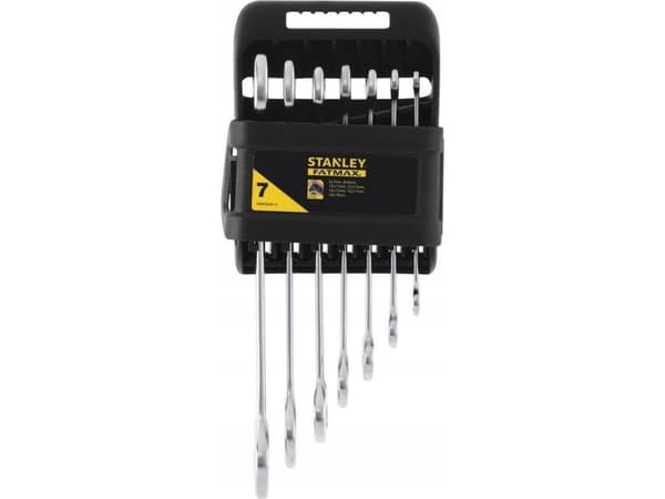 Stanley SHORT open-end wrenches 6-19mm 7pcs.