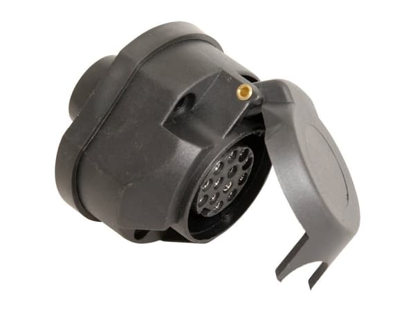 HP Autozubehör 28253 Perävaunupistorasia [pistoke 15-nastainen - pistorasia 13-nastainen] Muovi