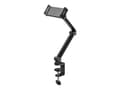 Miniatyrbilde 4 av 5: Neomounts DS15-545BL1 - Monteringssett (universalmontering) - full bevegelse - for nettbrett - stål - svart - skjermstørrelse: 4.7"-12.9" - skrivebor