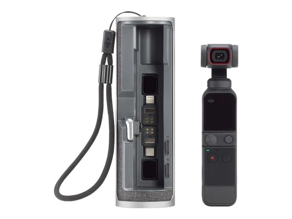 DJI - Opladningsetui - 1500 mAh - 900 mA - DJI Pocket 2, Pocket 2 Creator Combo, Pocket 2 Exclusive Combo -laitteisiin