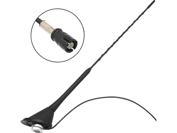 Puhallus auton antenni Raku 2 masto 40cm (Audi, Seat, Skoda, VW)