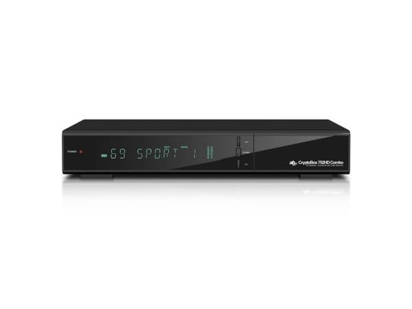 Ab Com AB CryptoBox palydovinis ir antžeminis imtuvas 752HD Combo DVB-T2 / S2 / C H.265 HEVC