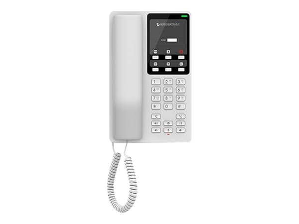 Grandstream GHP Series GHP620 - VoIP-telefon - treveis anropskapasitet - SIP - 2 linjer - hvit Hvit