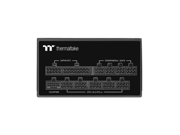Thermaltake ToughPower GF3 A3 - TT Premium Edition - strømforsyning (intern) - ATX12V 3.0 - 80 PLUS Gold - AC 100-240 V - 1200 watt - aktiv PFC - sva