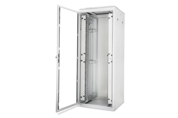 DIGITUS Varioflex-N Series - Rack skåp - 800x1000 mm (WxD) - ljusgrå, RAL 7035 - 42U - 19"