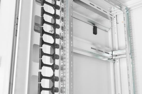DIGITUS Varioflex-N Series - Rack skåp - 800x1000 mm (WxD) - ljusgrå, RAL 7035 - 42U - 19"