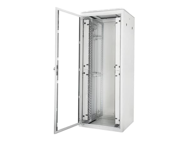 DIGITUS Varioflex-N Series - Rack skåp - 800x1000 mm (WxD) - ljusgrå, RAL 7035 - 42U - 19"