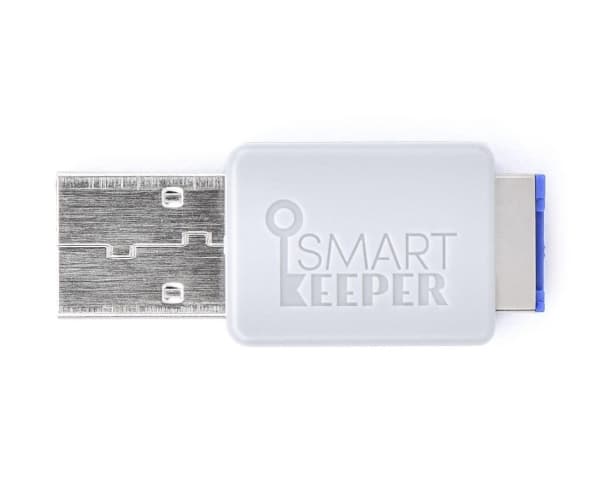 SmartKeeper Basic "USB Stick" 32GB dunkelblau verriegelbar
