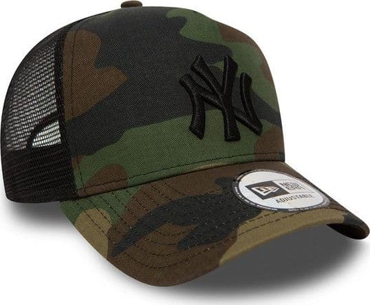 New Era New York Yankees Clean A Frame Trucker keps grön universal (11579473)