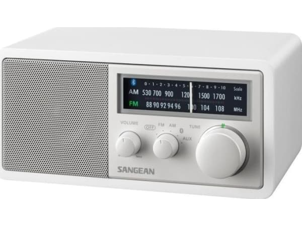 Radio Sangean Sangean WR-11BT+ LE pöytäradio, valkoinen