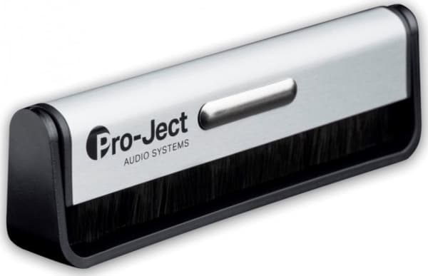 Pro-Ject Brush it, Äänilevyharja, Musta, Valkoinen, 1 kpl