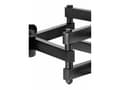 Miniatyrbilde 4 av 5: ART AR-90 - Monteringssett - for LCD/LED-display - adjustable, vertical and horizontal - metall - svart - skjermstørrelse: 37"-80" - veggmonterbar