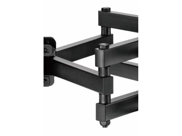 ART AR-90 - Monteringssett - for LCD/LED-display - adjustable, vertical and horizontal - metall - svart - skjermstørrelse: 37"-80" - veggmonterbar