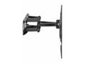 Miniatyrbilde 5 av 5: ART AR-90 - Monteringssett - for LCD/LED-display - adjustable, vertical and horizontal - metall - svart - skjermstørrelse: 37"-80" - veggmonterbar