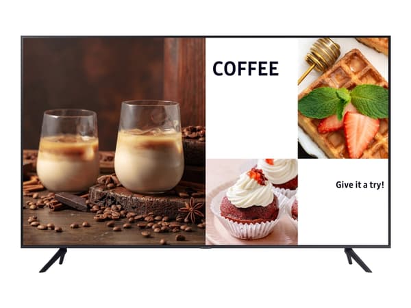 Samsung LH75BECHLGUXEN, Digitaalinen litteä infotaulu, 190,5 cm (75"), LED, 3840 x 2160 pikseliä, Wi-Fi musta