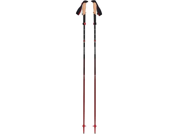 Black Diamond trekking poles Pursuit FLZ S/M, fitness device (black/red, 1 pair, 110-125 cm)