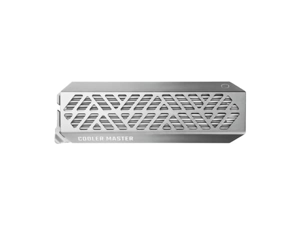 Cooler Master Oracle Air - Förvaringslåda - M.2 - M.2 NVMe Card / PCIe (NVMe) - USB-C 3.2 (Gen 2) - gun metal