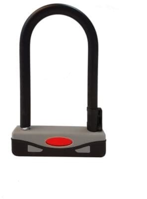 BURG-WÄCHTER 1600 HB 170/210, U-lås, Svart, Grå, Plastikk, Nøkkel, 1,52 kg, 2 stykker