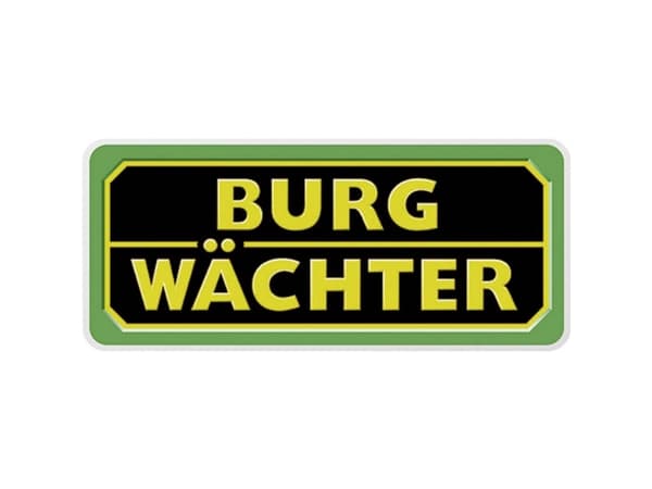 BURG-WÄCHTER SKM 6/60/NI40, Kjedelås, Svart, Stål, Herdet stål, CE, EN 1143-1, 60 cm