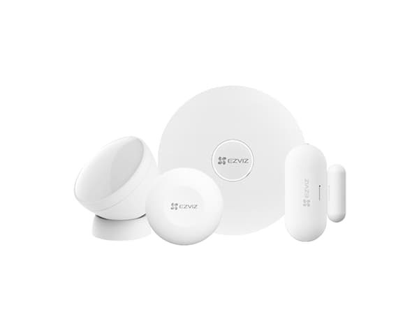 EZVIZ Home Sensor Kit, Hvit, RF kabel-fri, ZigBee/Wi-Fi, 2,4 GHz, Micro-USB B, -10 - 55 °C
