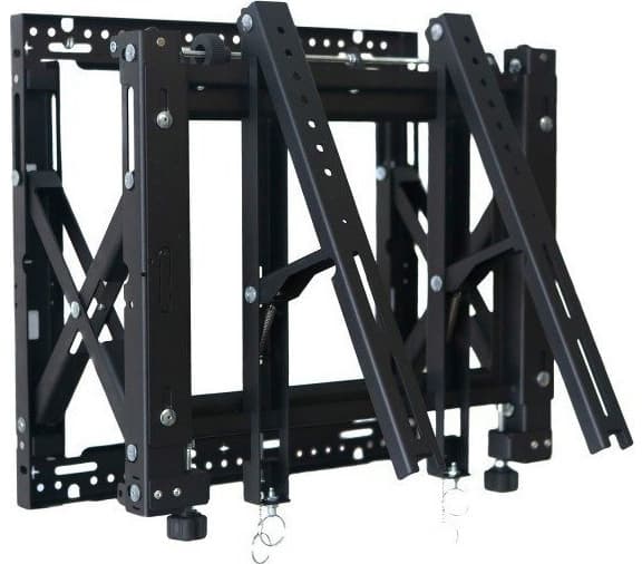 EDBAK VWPOP95-P - Brakett - for LCD-skjerm - svart - skjermstørrelse: 70"-95" - veggmonterbar