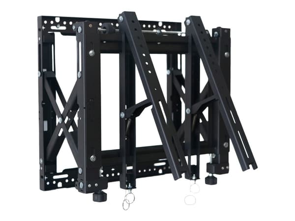 EDBAK VWPOP95-P - Brakett - for LCD-skjerm - svart - skjermstørrelse: 70"-95" - veggmonterbar